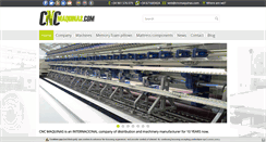 Desktop Screenshot of cncmaquinas.com
